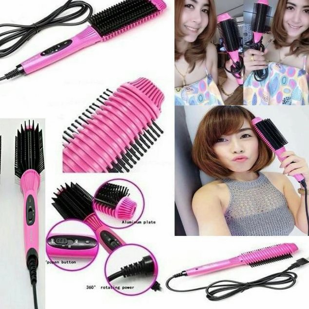 Sisir Blow Nova NHC-209 Blower Comb Catok Sisir Bisa Untuk Sisir Rambut Berkutu Elektrik