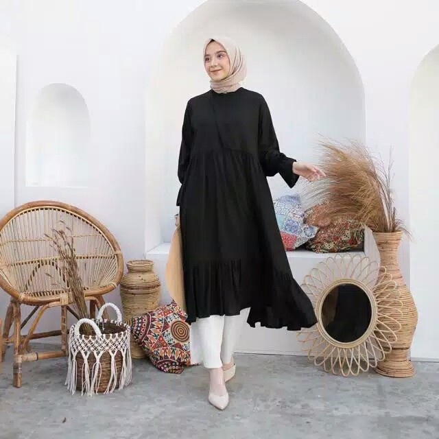 Tunik Kinara,dress Kinara tunik,long Tunik,Tunik terbaik.ayyastore