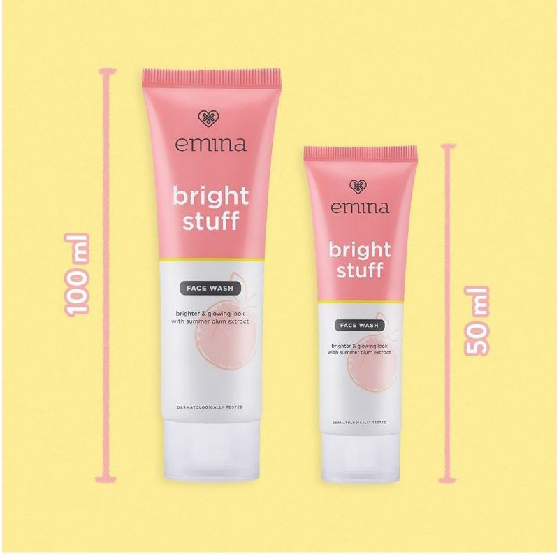 Emina Bright stuff facial wash