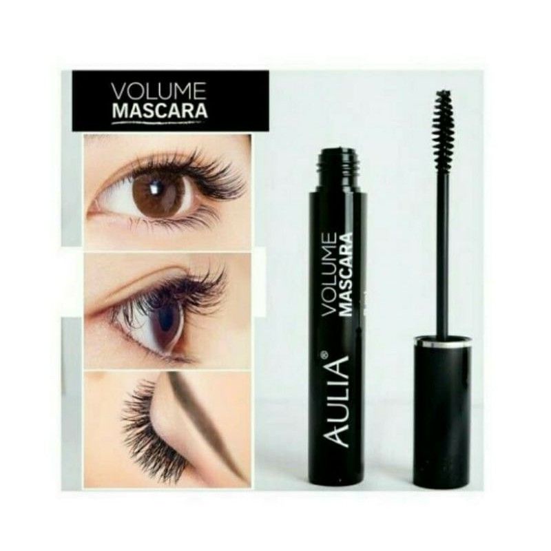 MASCARA AULIA VOLUME MASCARA BLACK 8ML/100% Original