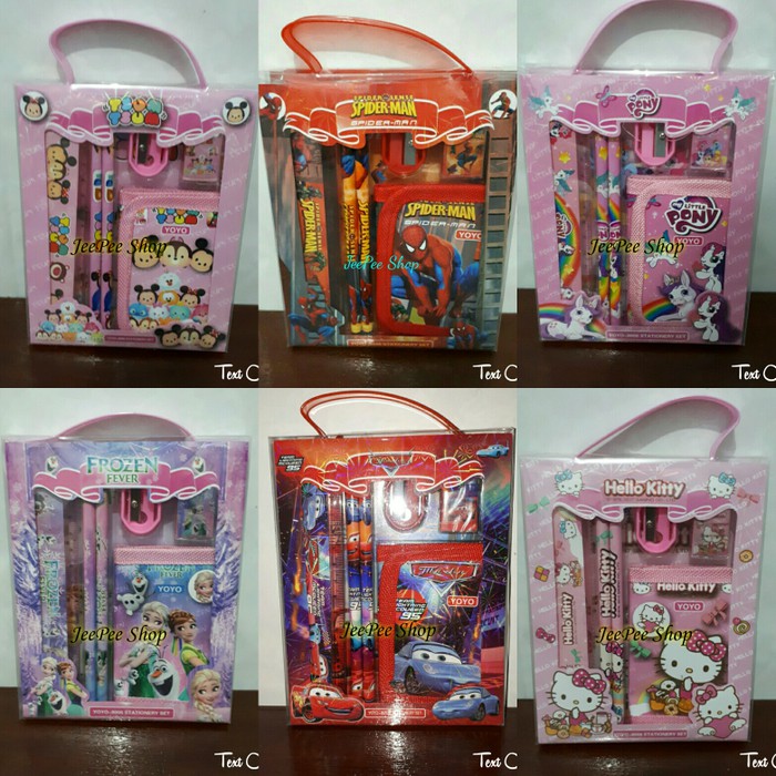 

Paket Ujian - Paket Alat Tulis - Paket Puzzle Anak Study Set Karakter - Study Set Murah - Souvenir