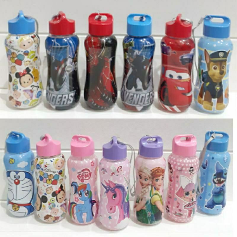 BOTOL MINUM KARAKTER // 1104 // BPA FREE// BOTOL SUSU