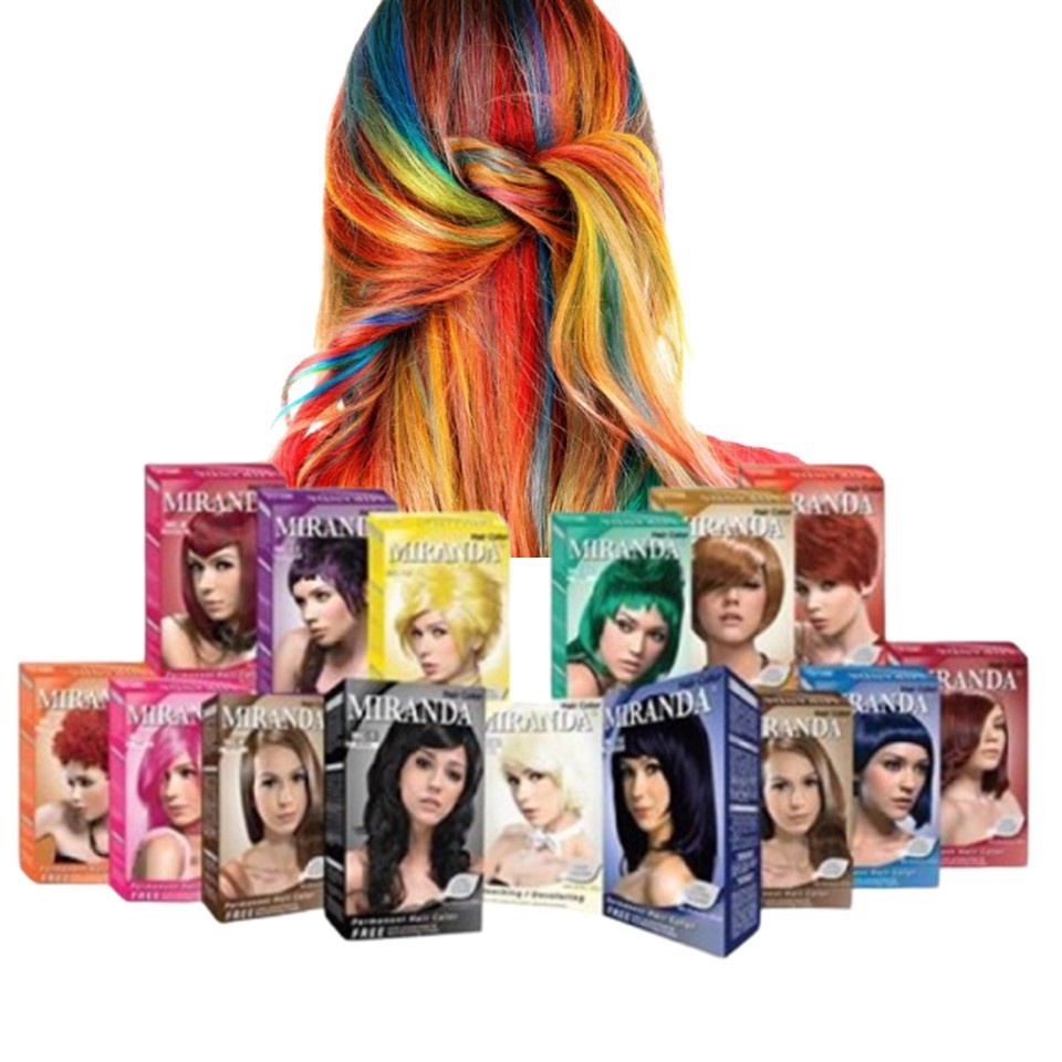Image of miranda hair color / semir rambut / cat rambut 30ml #1