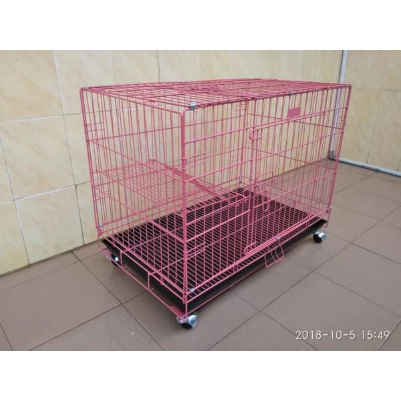 Kandang Kucing Lipat Tingkat Ukuran 75 Standar