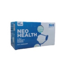 Masker Neo Health 3ply Earloop Isi 50