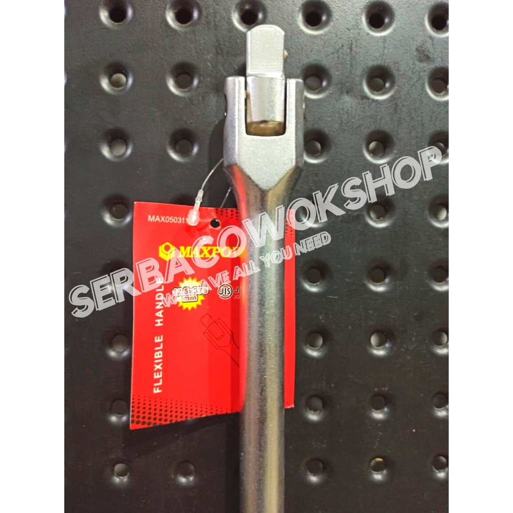 MAXPOWER Flexible Handle 1/2 x 15&quot; Inch Kunci Socket Handel Termurah Berkualitas