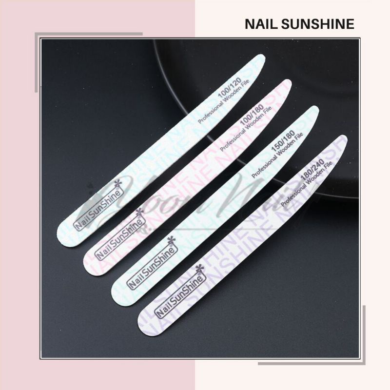 Emery board foeycai kikir kuku nail file buffer nails manicure