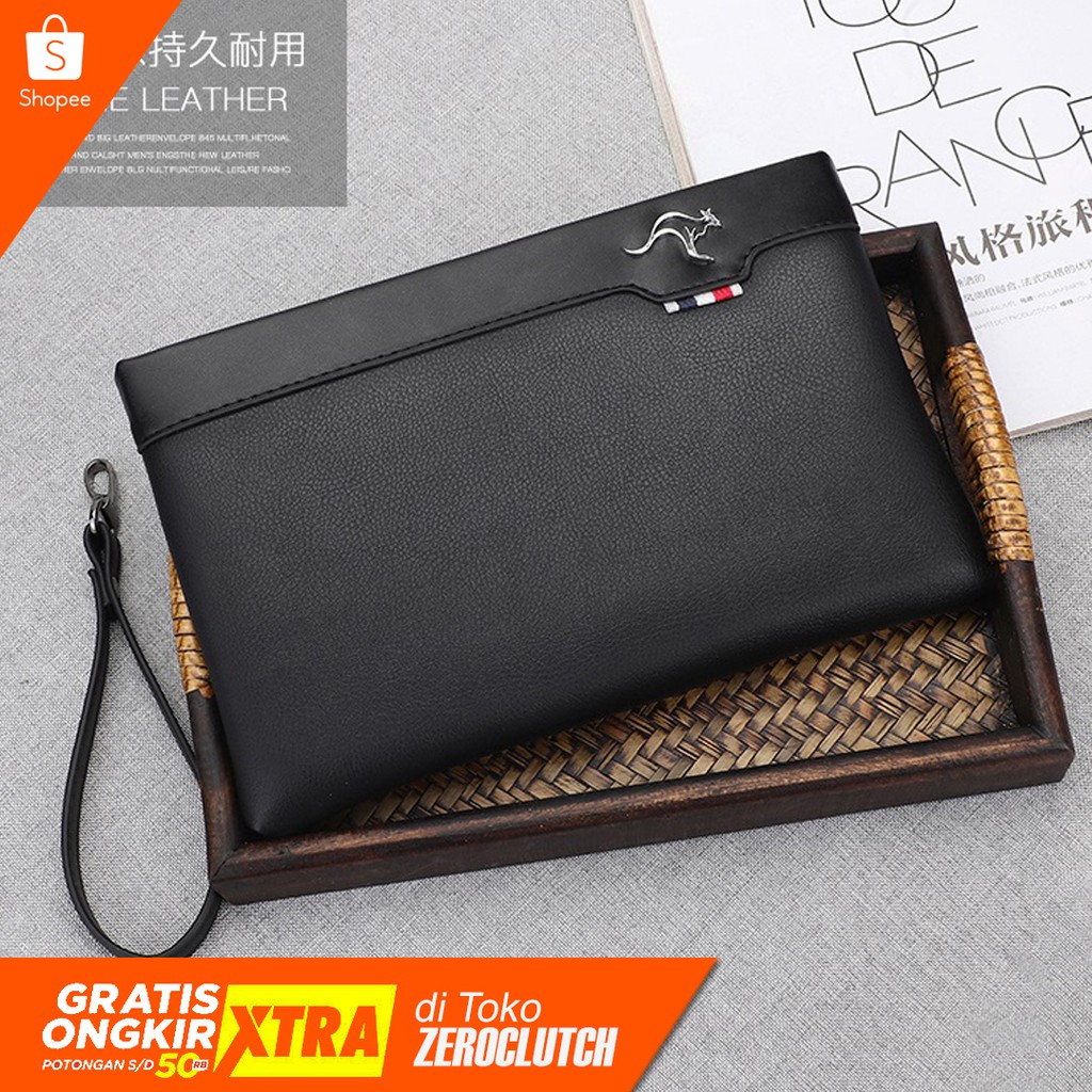 COD! Clutch Pria Murah / Clutch AndBun By &quot;The X Woof&quot; - Xclutch Kantoran Import JM 708 - 2021 Style