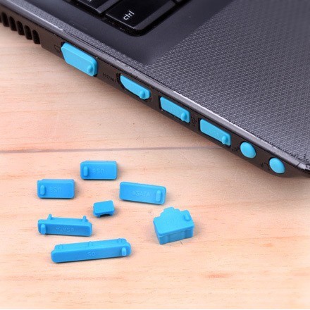 Sgmshop Karet penutup port laptop Universal dust plug untuk Laptop anti debu