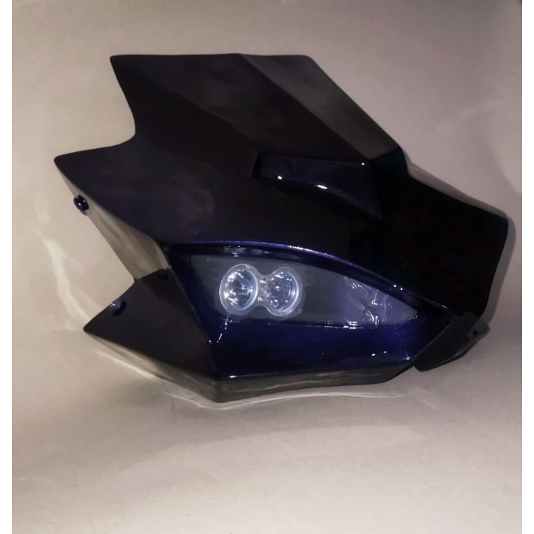 headlamp custom/lampu depan universal vixion, cb150r, xabre dll
