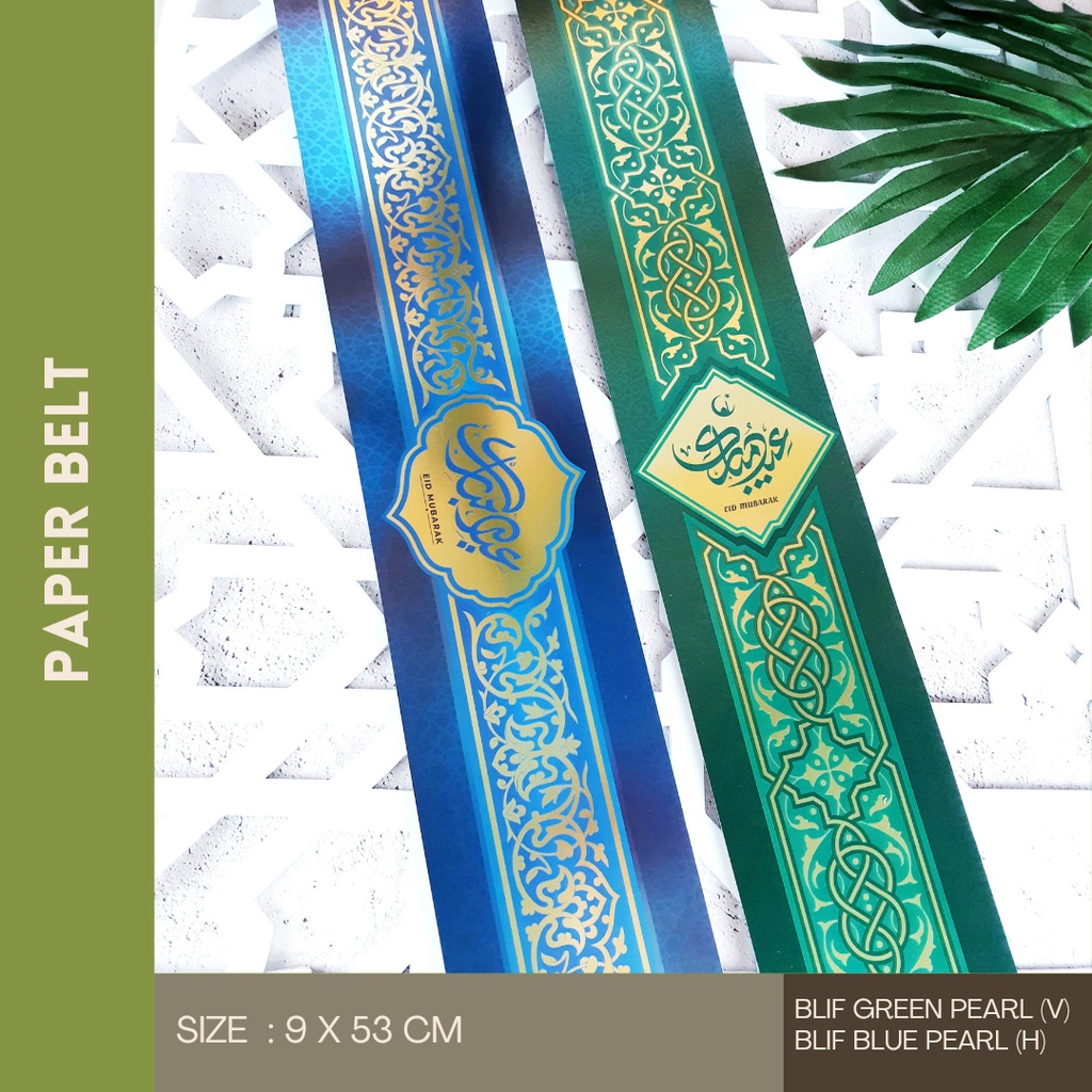 

Pita Hias Kertas Idul Fitri BLIF PEARL / Paper Belt Lebaran (10 lbr)