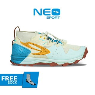 910 Nineten Yuza MatterHorn Sepatu Trail Running - Abu Muda/Biru/Orange