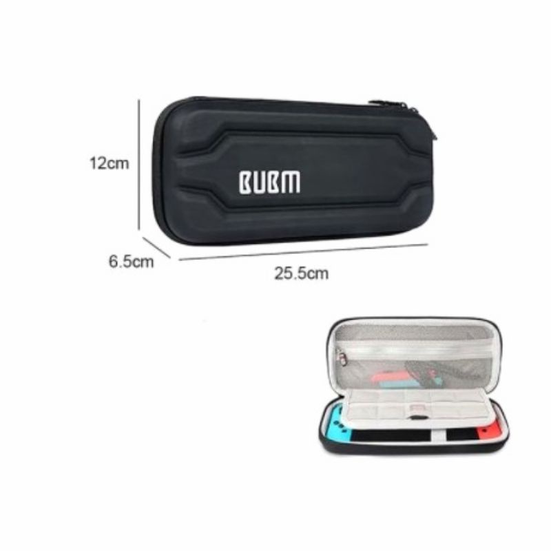 BUBM Pouch Nintendo Switch Travel Case Tas Dompet OLED v2 v1 Hard