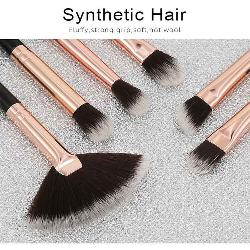 12pcs / Set Brush Blending Eyeshadow Eyeliner Eyelash Eyebrow Untuk Makeup