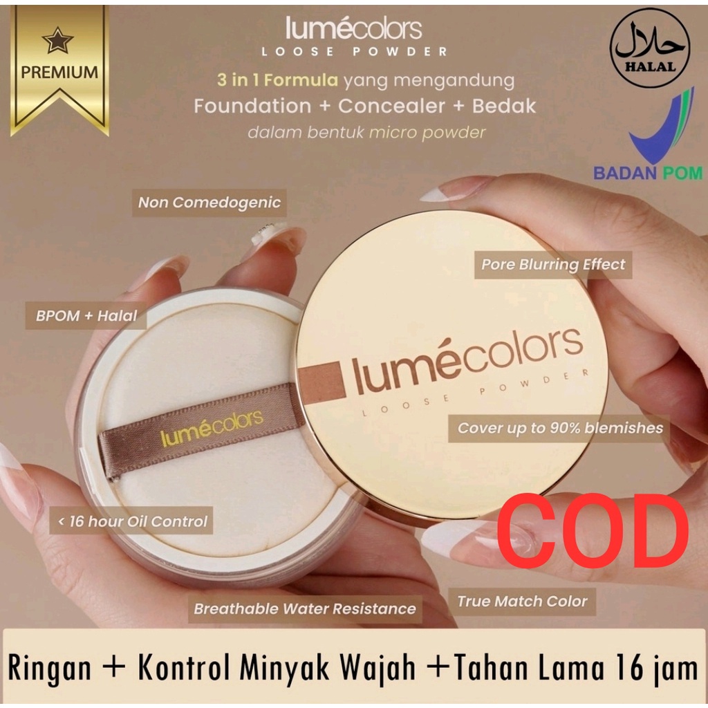 Lumecolors Loose Powder