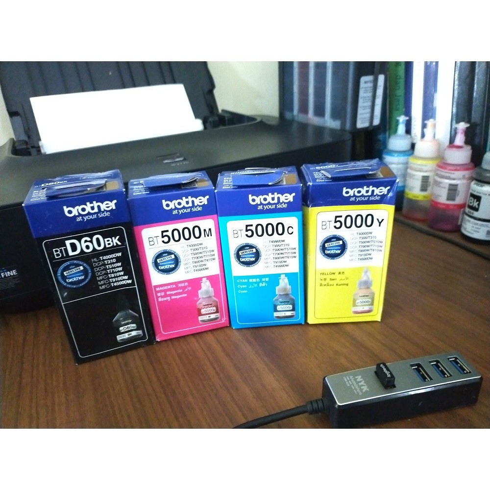 Tinta Brother BT5000M BT5000Y BT5000C