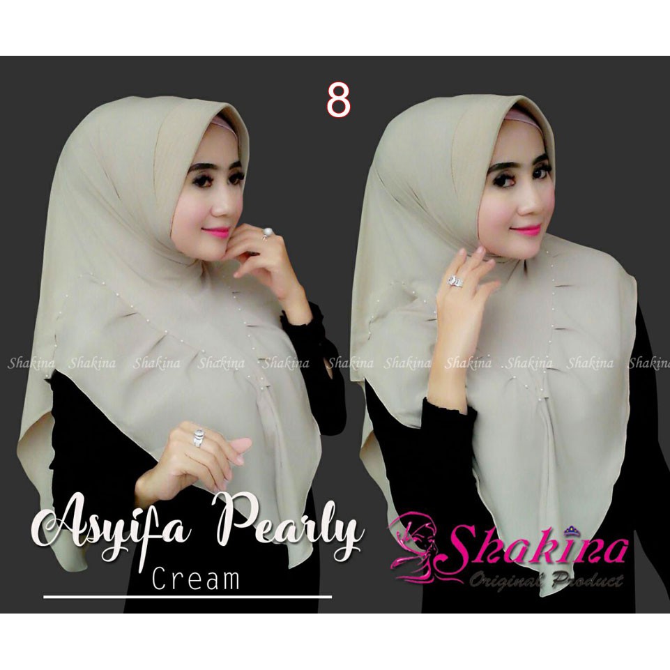 Jilbab Instan Shakina Asyifa Pearly Ori | JEV