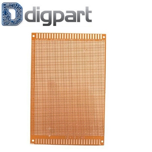 PCB Single Side Prototype 12x18 cm Universal Board Experimental Bakeli