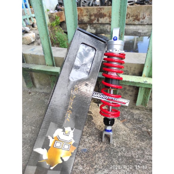Shock Belakang Answer Original Klik Rebound 340mm VARIO 160