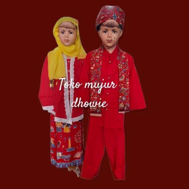 Baju Basofi Anak / Baju Betawi Jakarta Anak / Adat Jakarta