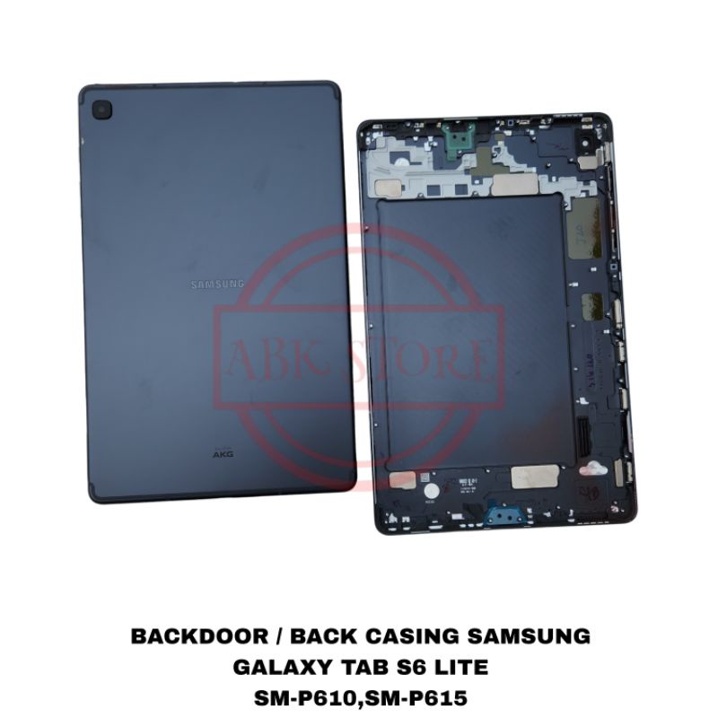 BACKDOOR BACK CASING HOUSING SAMSUNG GALAXY TAB S6 LITE P610 - P615 TUTUP BELAKANG KESING