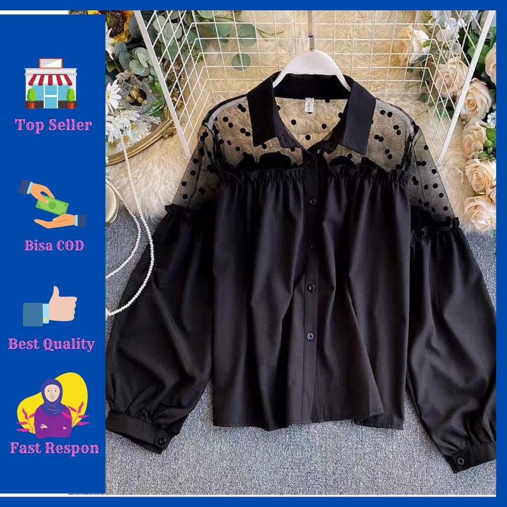 atasan korean style wanita atasan wanita blouse blouse wanita blouse murah korean style R3V5 atasan 