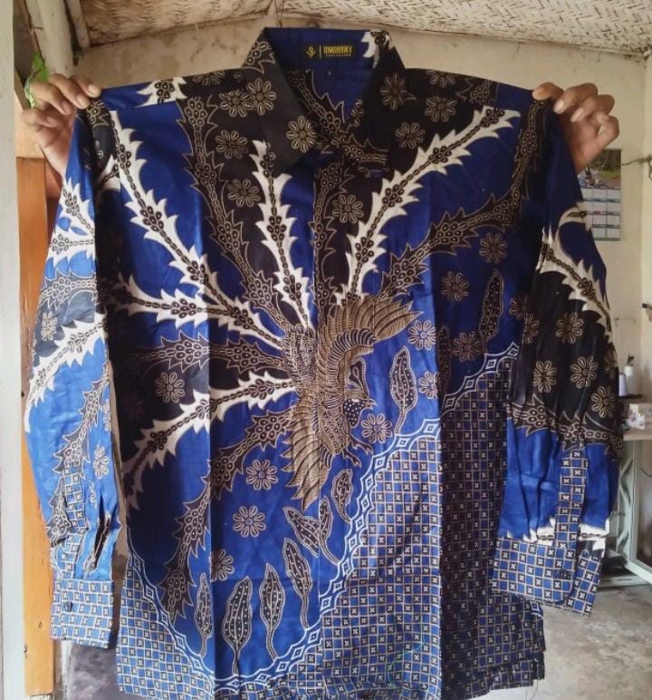 Kemeja Batik Kantor M L Xl Xxl / Kemeja Batik Pria Lengan Panjang  Hem Batik Pekalongan Termurah