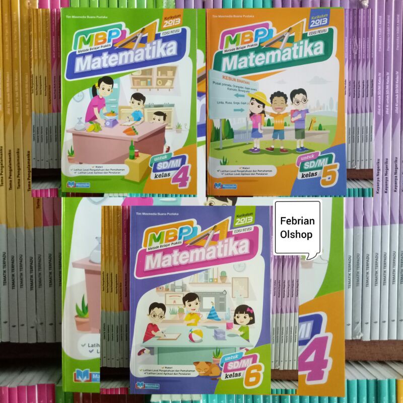 BUKU MBP MATEMATIKA SD/MI KELAS 4 5 6 REVISI K13N