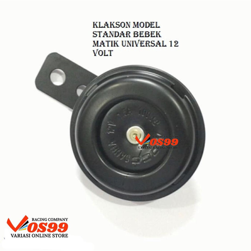 Klakson Motor Standar Bebek dan Matic 12 Volt Horn Universal