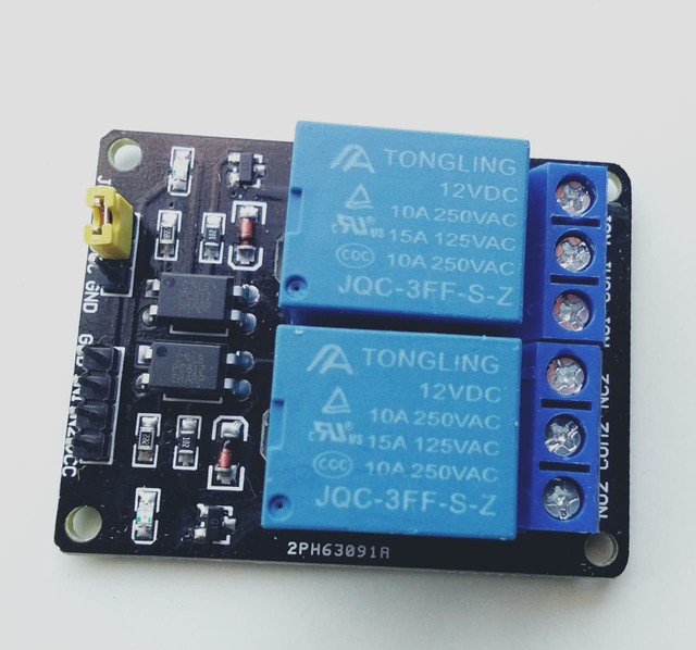 [REL-9012] RELAY 2 CHANNEL 12V PLC 12VDC