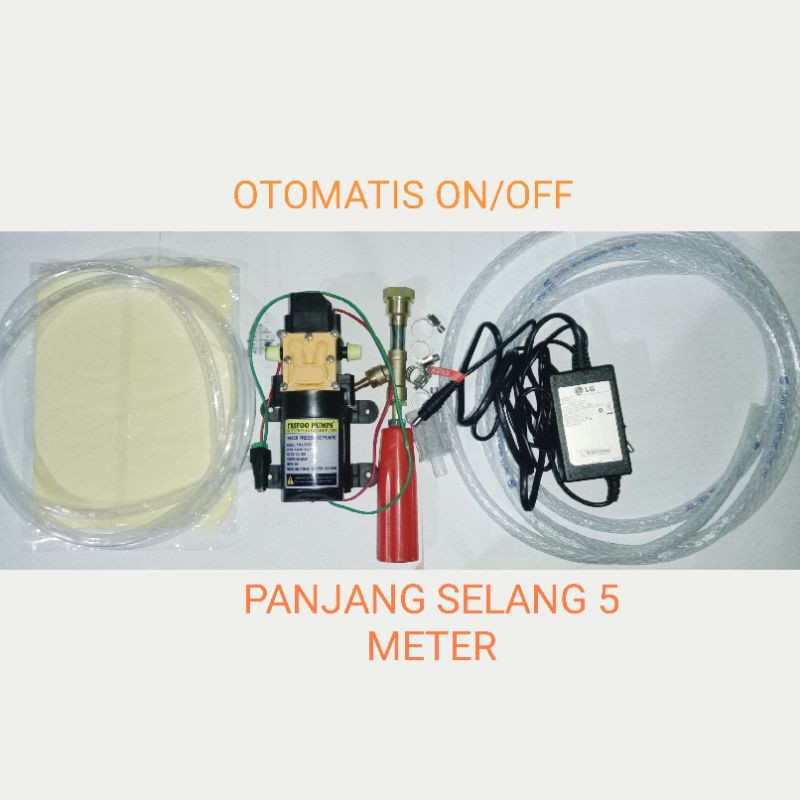 Paket Lengkap Alat Cuci Motor/Mobil, AC/DC