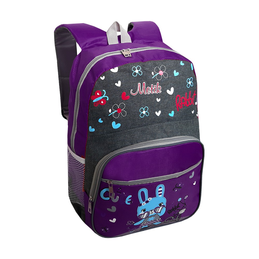 Tas Anak Perempuan karakter Rabbit Gratis Jas Hujan - Tas Ransel Anak Perempuan - Tas Sekolah Anak