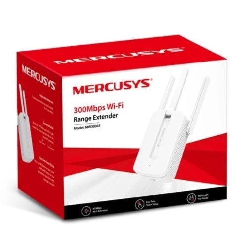 Mercusys MW300RE 300Mbps Wi-Fi Range Extender garansi Resmi 1 Tahun