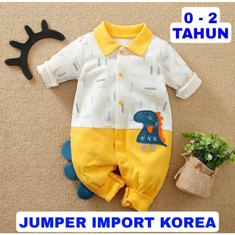 WK JUMPER BAYI IMPORT KOREA BAJU SETELAN ANAK LAKI LAKI BAYI MURAH