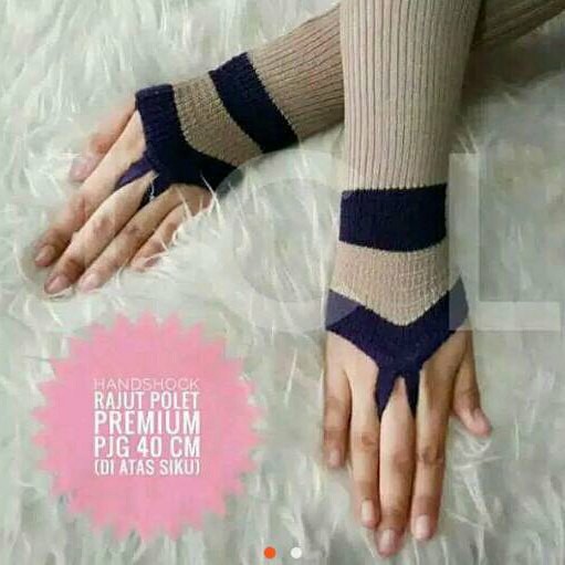 (DISCON) Handsock rajut cin-cin premium