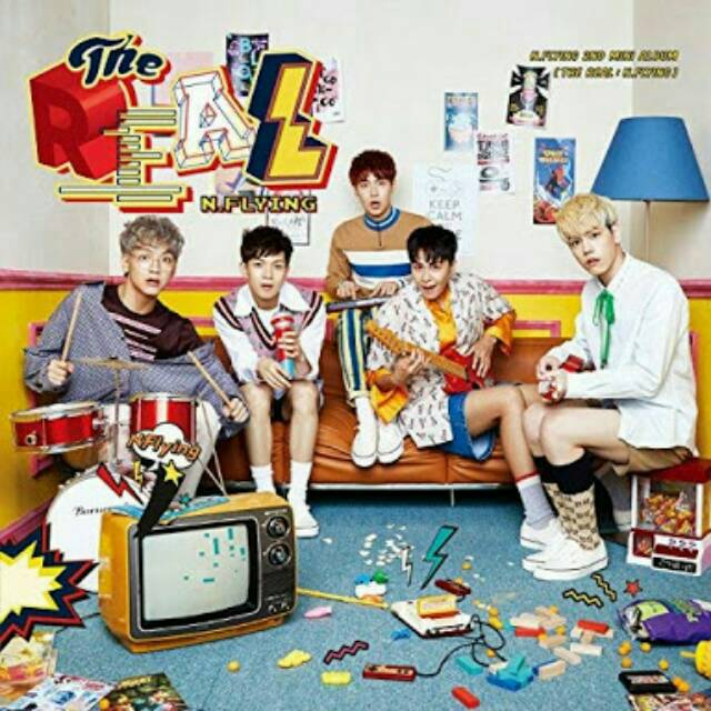 N.Flying THE REAL Kwangjin mapcard
