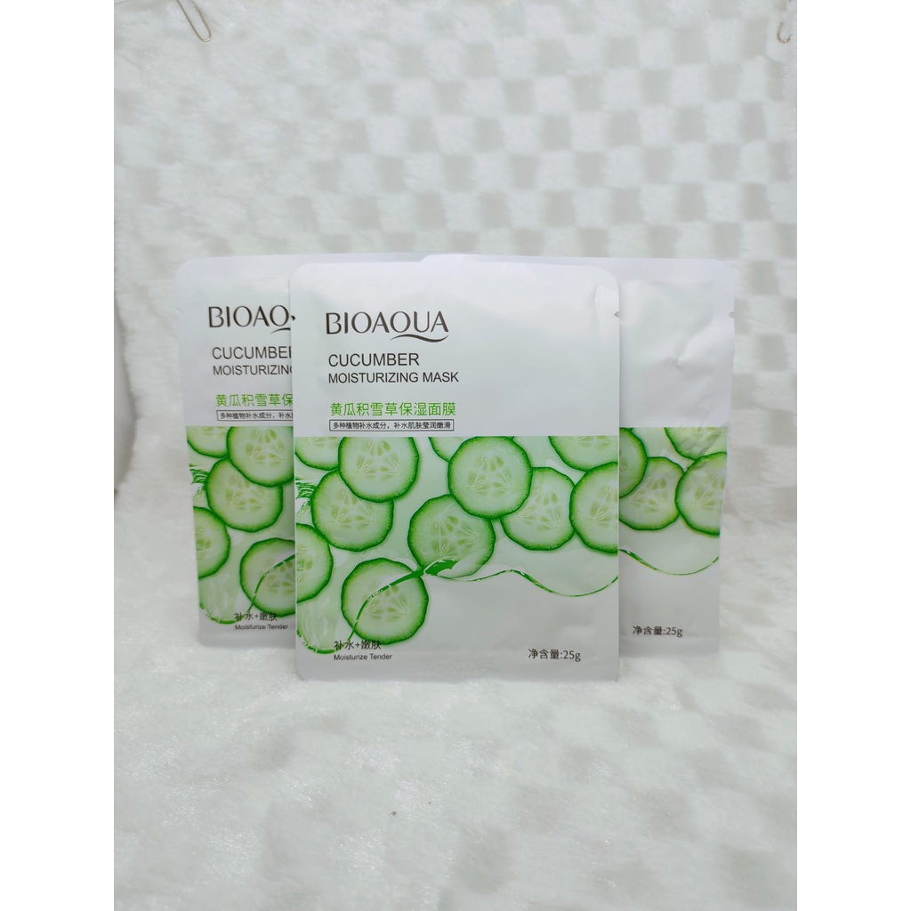 Bioaqua Masker Wajah Kaya Rasa Buah 8 Varian