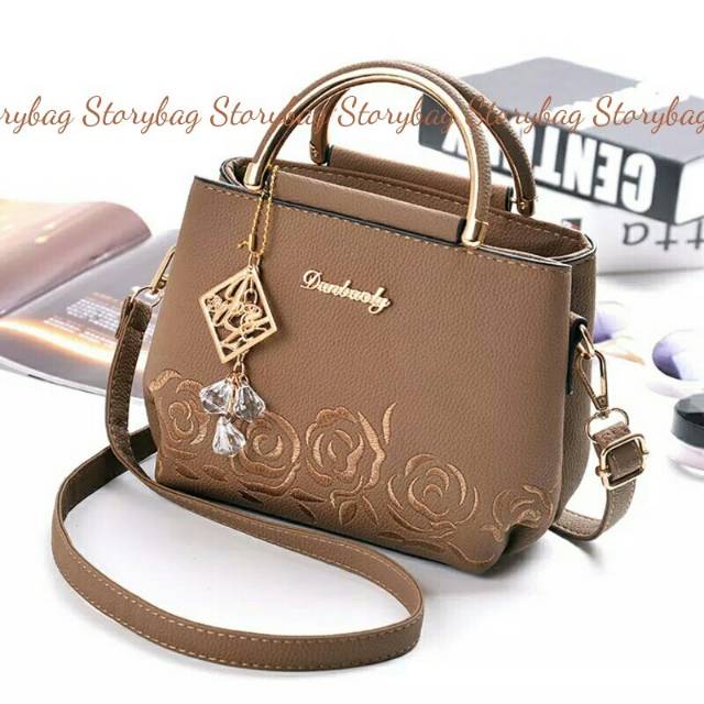 Tas Handbag 2ruang storybag / tas bunga bordier