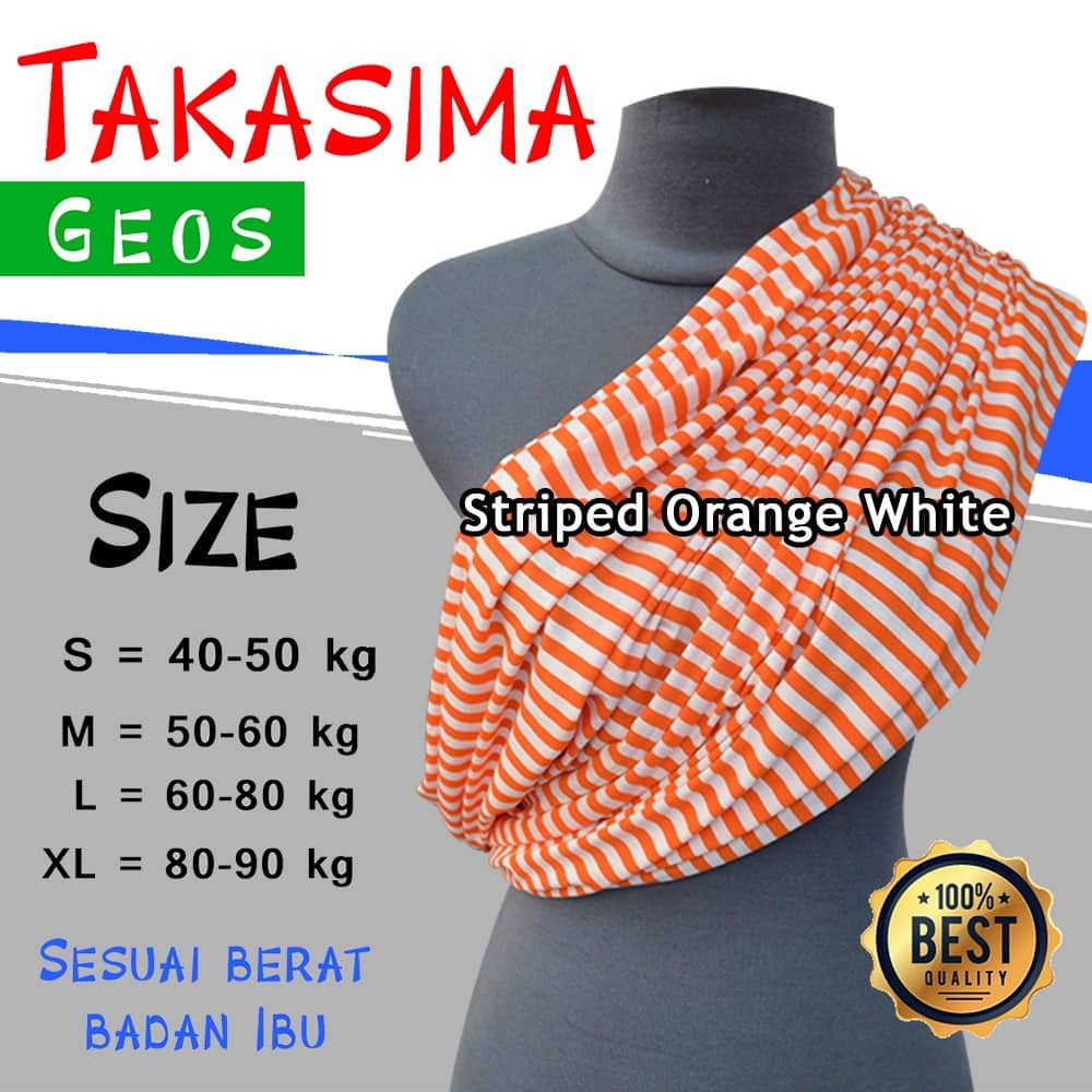 GEOS  ORIGINAL TAKASIMA  GEOS BABY GEOS basic gendongan samping