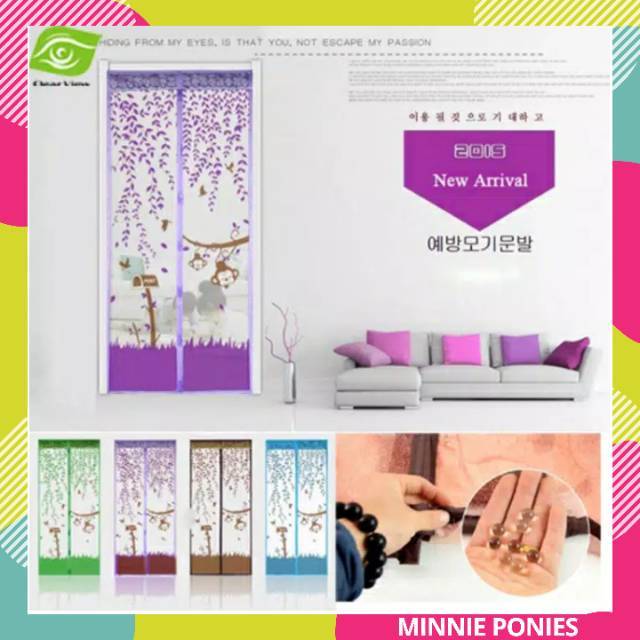 [ INI YG TEBAL BAGUS YA ] Tirai anti nyamuk / tirai nyamuk tebal baichuan