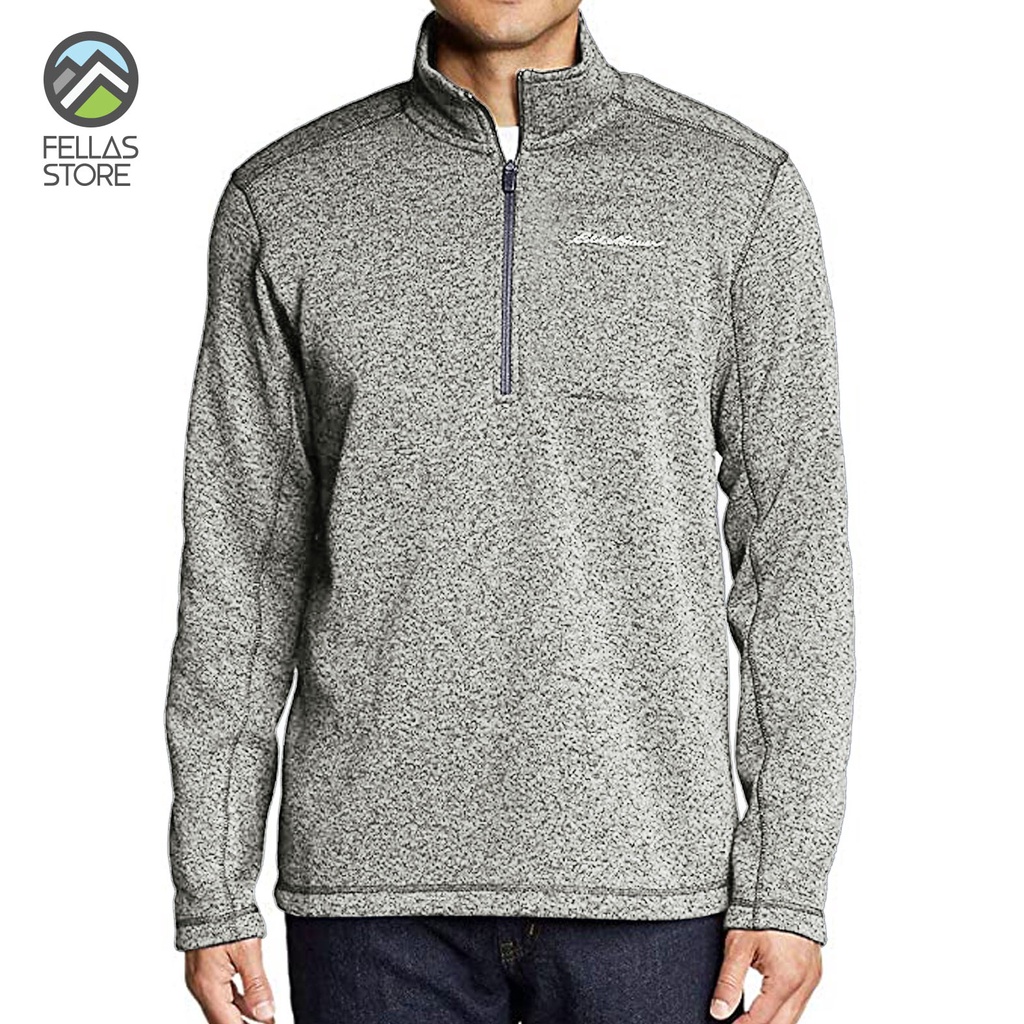 Eddie Bauer - Men's Radiator Fleece 1/2-Zip - Grey