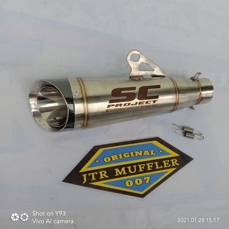 SILINCER SLENCER SC PROJECT S1 NINJA 250FI VIXION CBR 150R CB150R R15 MX KING R25 Z250 GSX150R