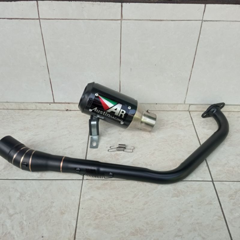 knalpot Austin racing underbelly R15 v2 v3 Xsr 155 Vixion Xabre Gsx r150 Cbr 150r