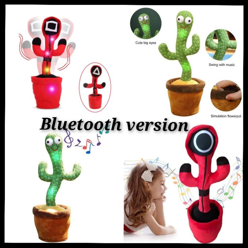 KAKTUS DANCING JOGET BICARA CACTUS TOYS KAKTUS JOGET GOYANG BISA NGOMONG MENIRU SUARA MENARI