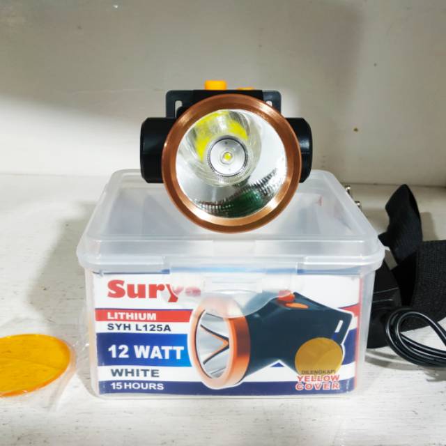 Senter Kepala Surya 12W