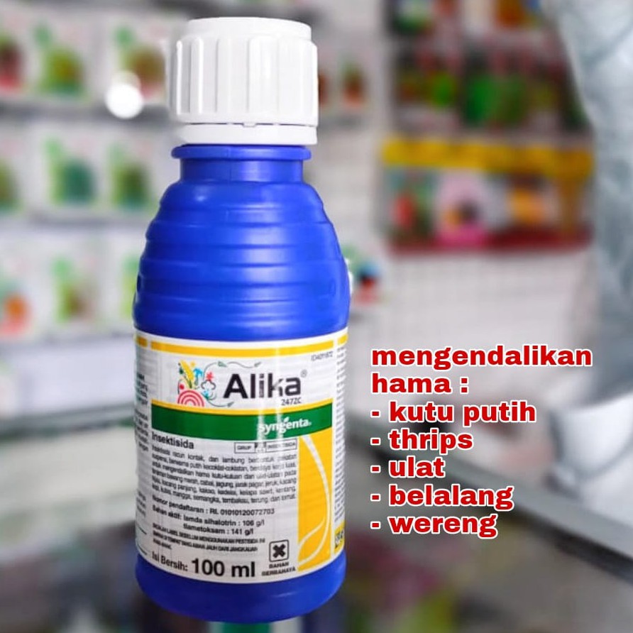 Alika 100 ml - pestisida/insektisida - obat hama aphid - obat kutu daun - obat hama ulat - sygenta