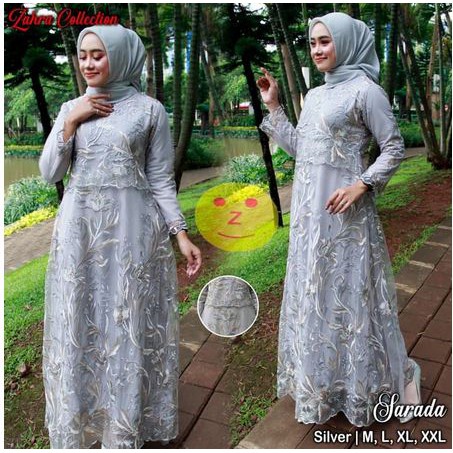 Gamis Kebaya Sarada Terbaru/berkualitas/Original