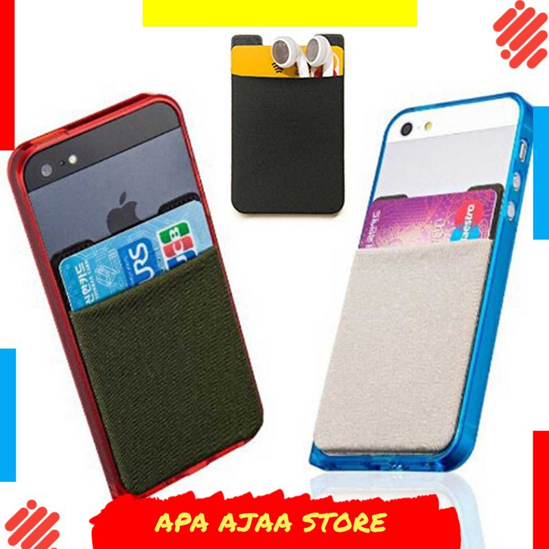 Hot Promo ! Smartphone Silicone Card Holder 3M