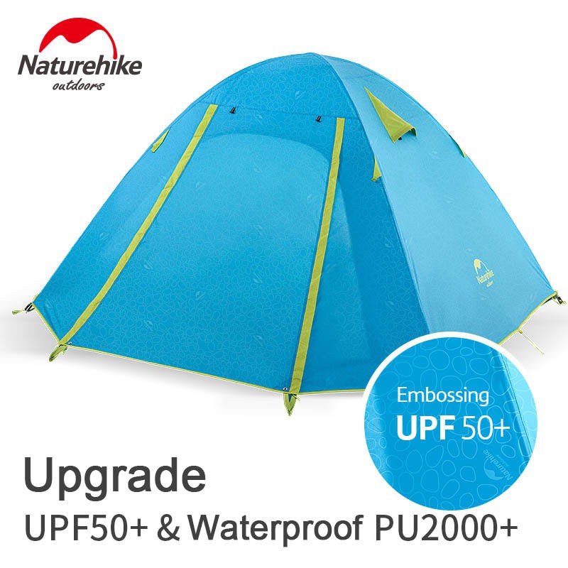 Tenda 2 Orang Professional 2 Naturehike NH18Z022-P (Anti UV Embossed)