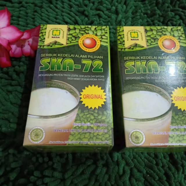 

Minuman kesehatan serbuk kedelai penambah berat badan SKAO NASA Original